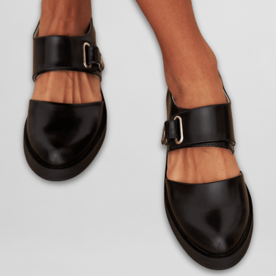 Alfea scarpe mary jane donna con fibbia e punta tonda, foto 2