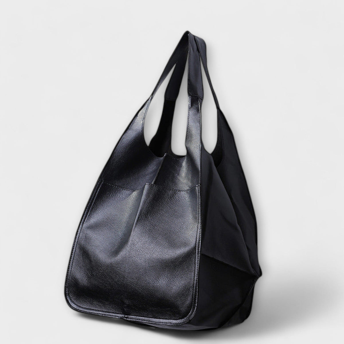 Chiarina borsa a spalla donna in similpelle con tasca frontale, foto 1