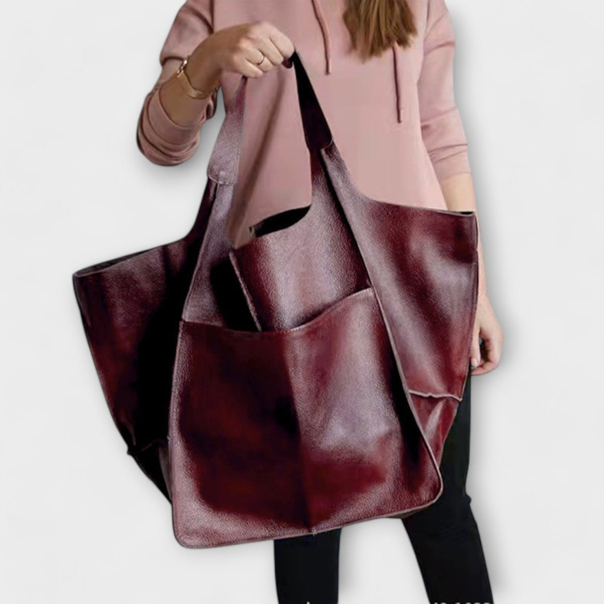 Chiarina borsa a spalla donna in similpelle con tasca frontale, foto 6