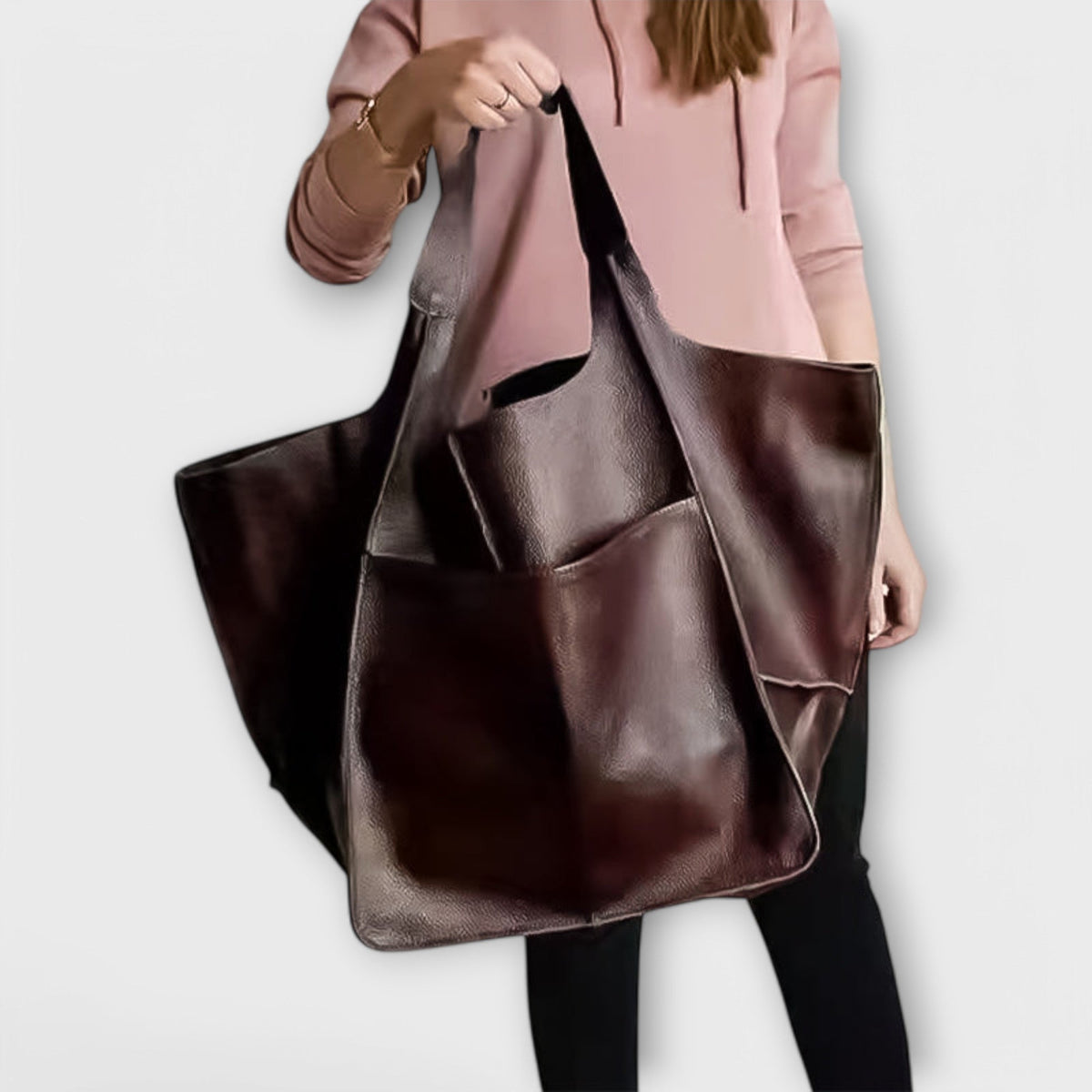 Chiarina borsa a spalla donna in similpelle con tasca frontale, foto 8