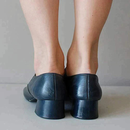 Dina scarpe mary jane donna con tacco basso a blocco e fibbia, foto 10
