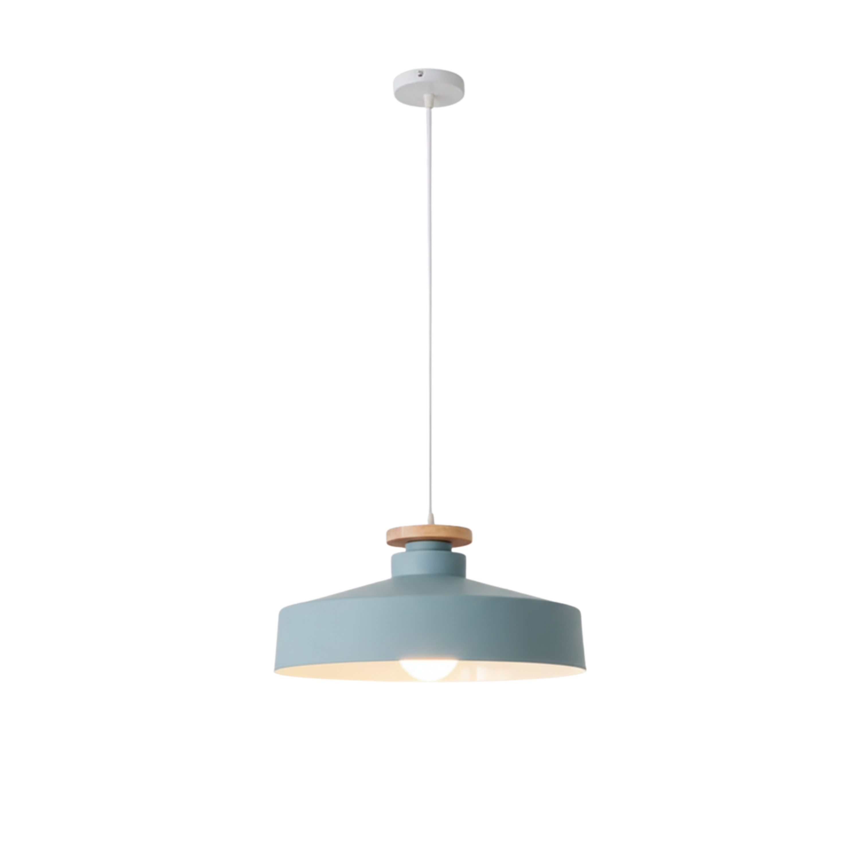 Lampada a sospensione LED in ferro nero