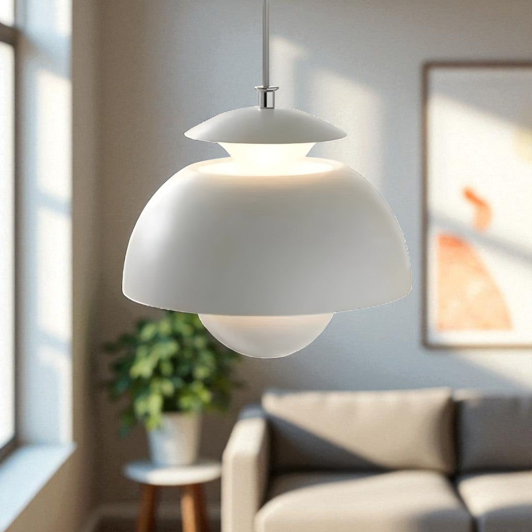Lampada a sospensione LED scandinava moderna a forma di bocciolo