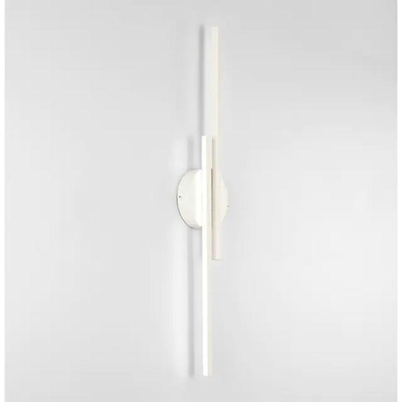 Lampada da parete LED moderna con disco e asta lineare, applique minimalista in metallo