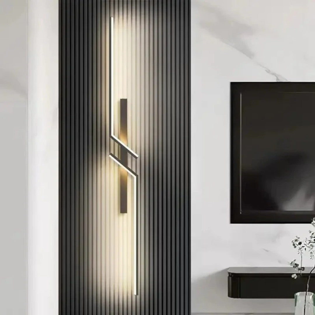 Lampada da parete LED moderna dal design geometrico
