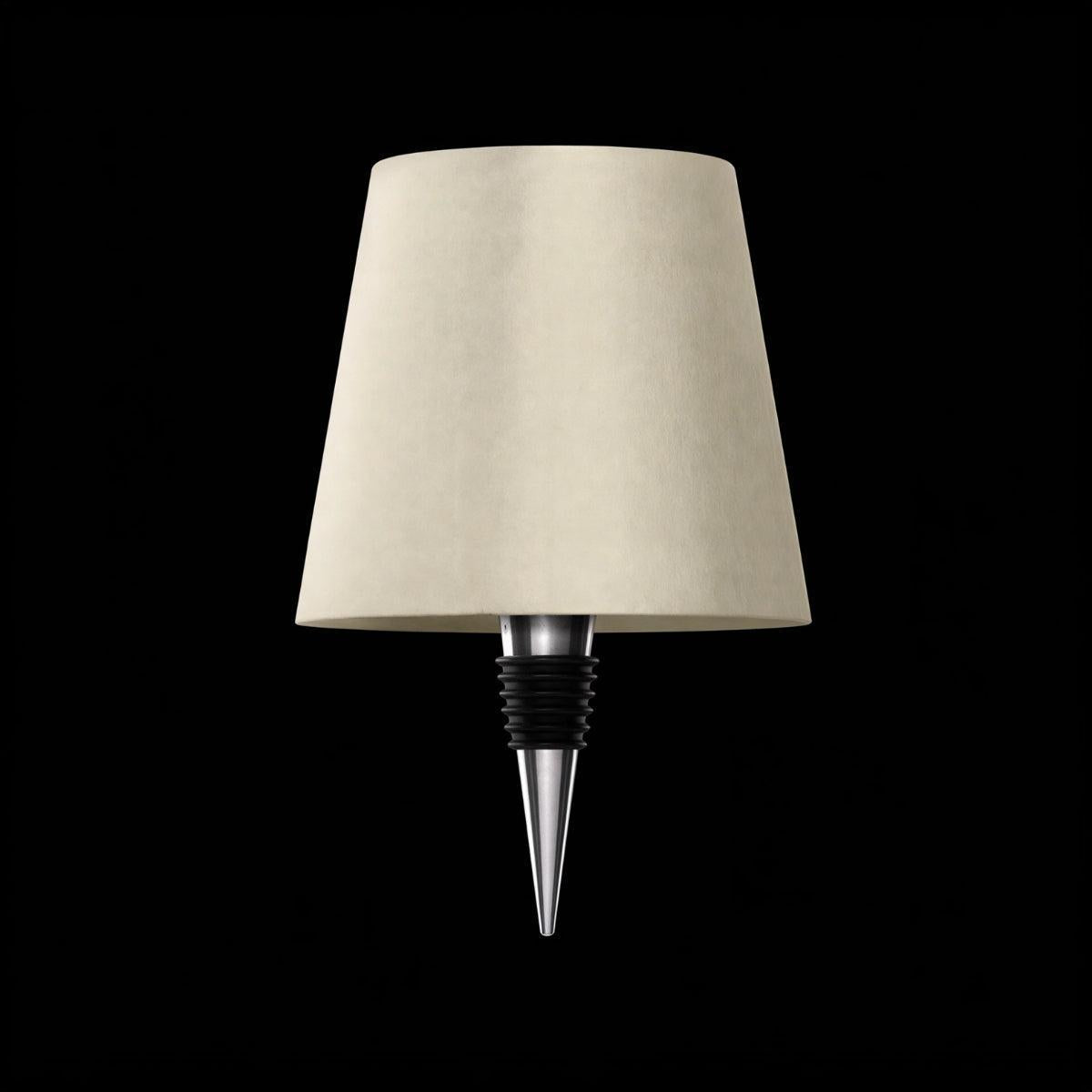 Lampada da tavolo senza fili per bottiglie con LED a batteria