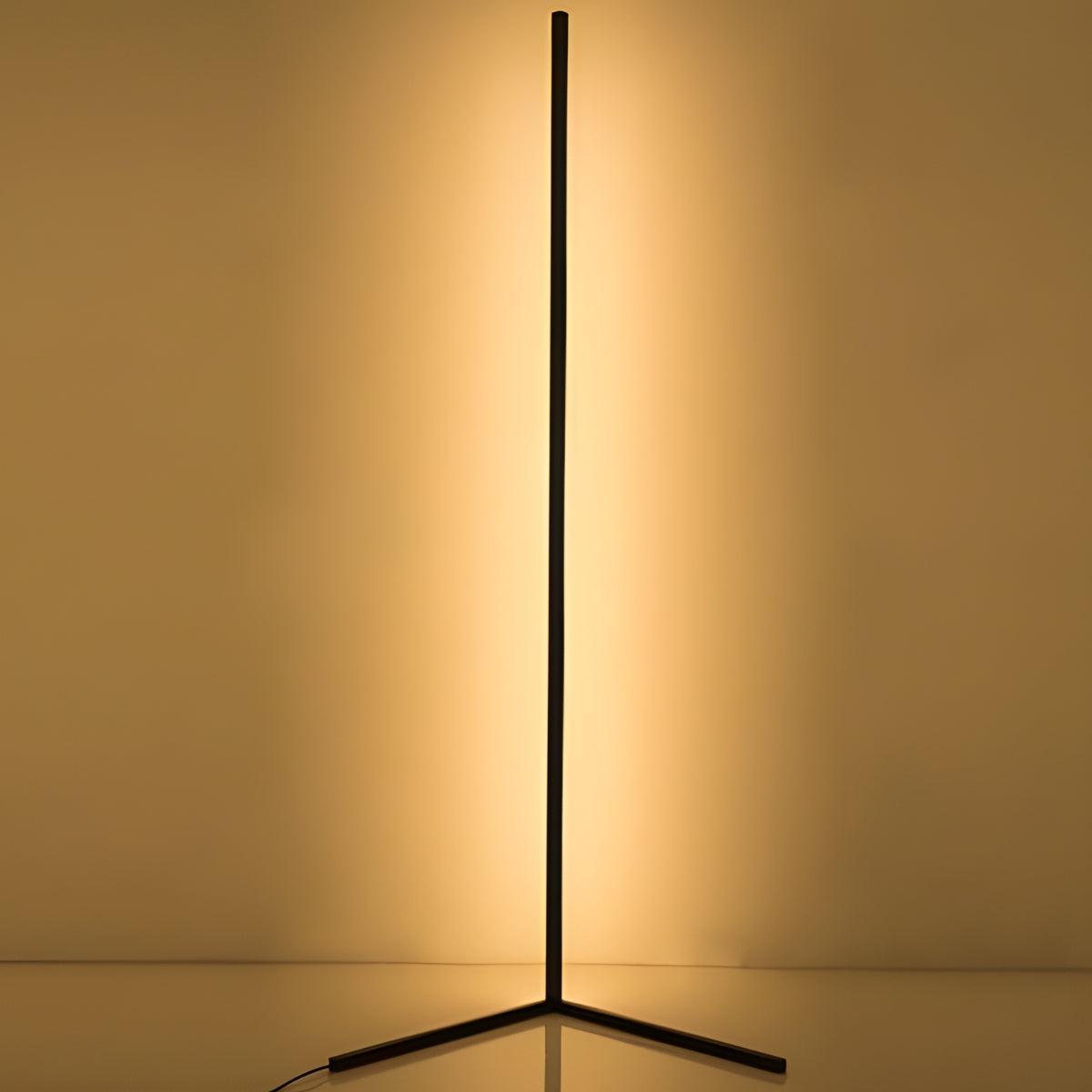 Lampada da terra moderna a barra dimmerabile con controllo della temperatura della luce