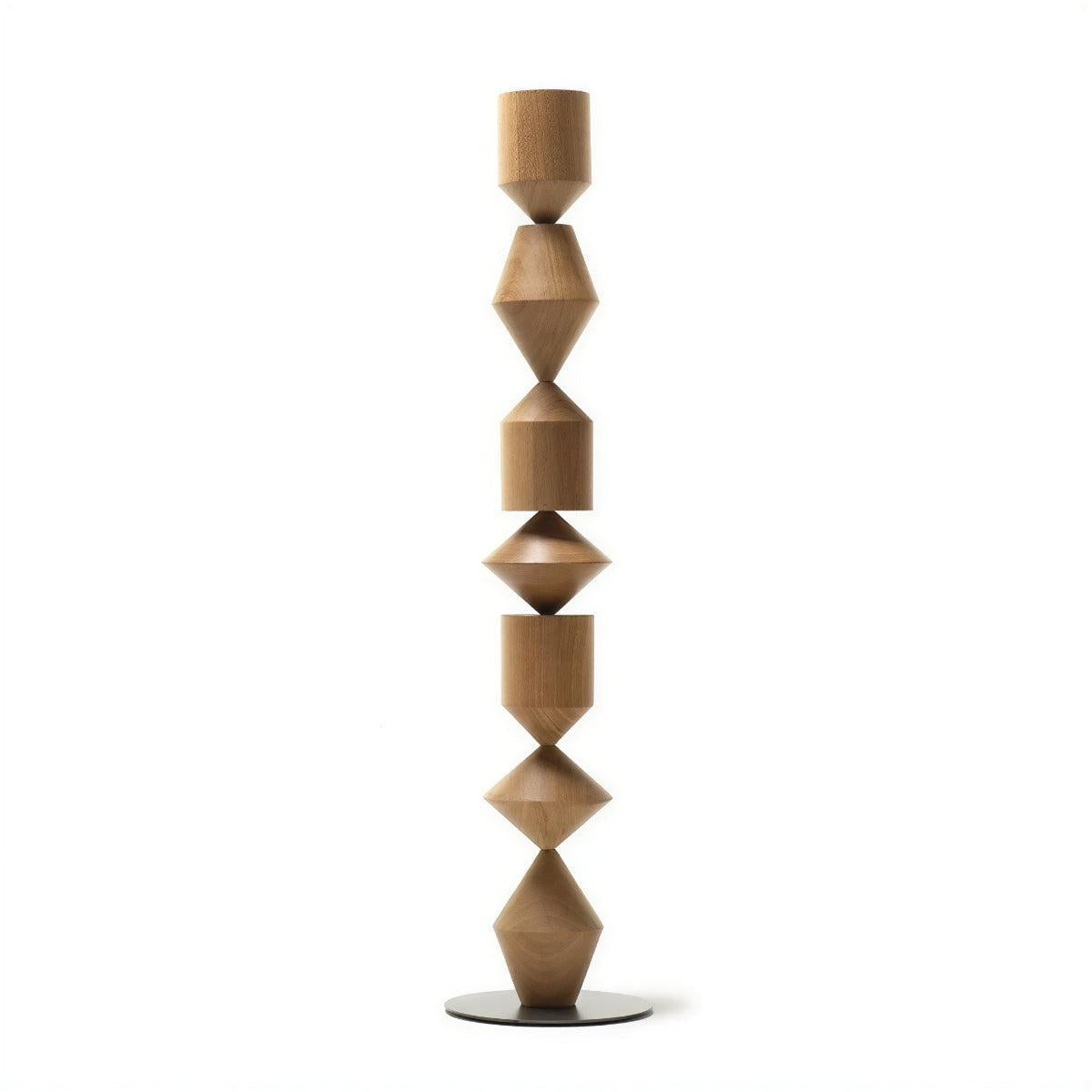 Lampada da terra moderna scultorea a luce indiretta