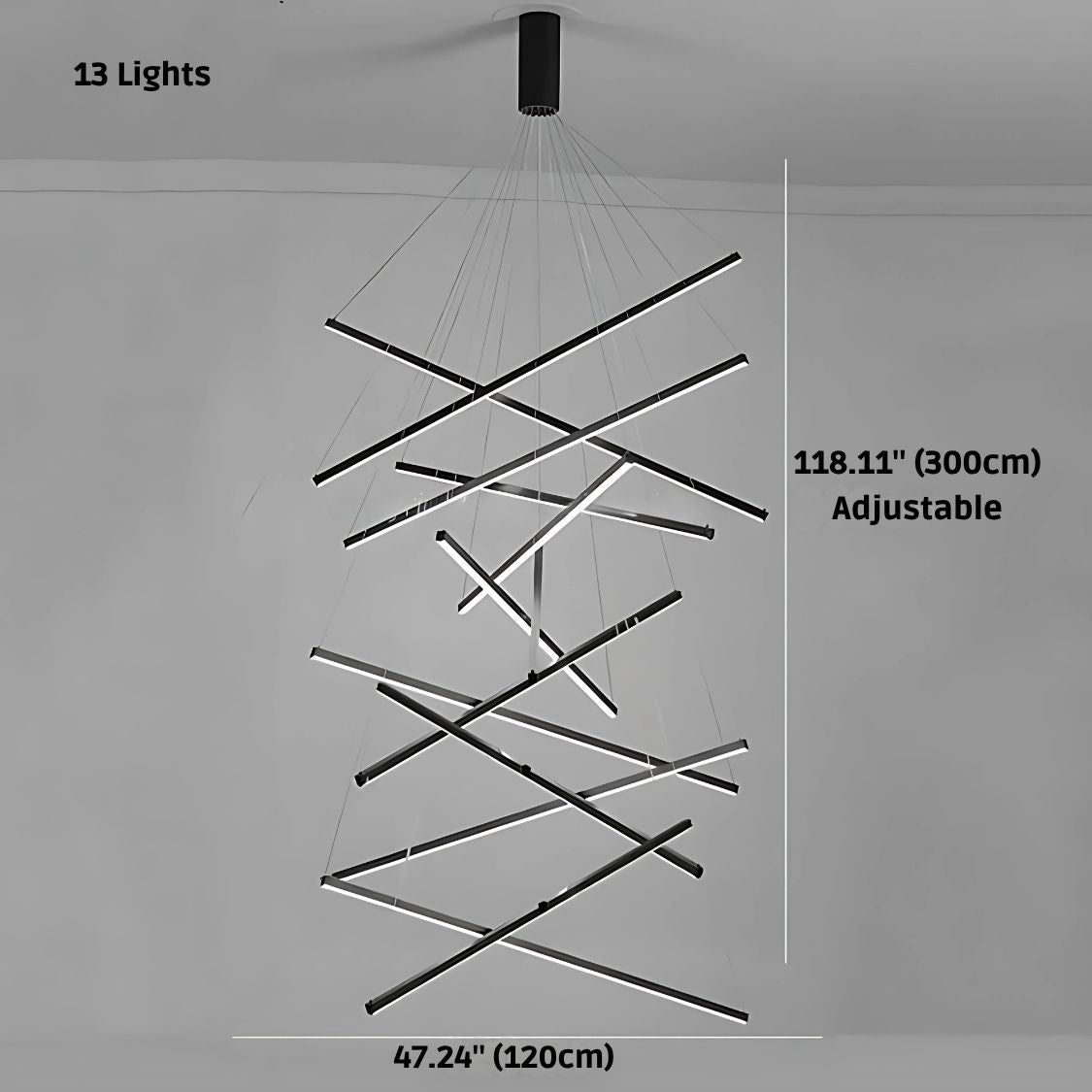Lampadario contemporaneo da ingresso Cora