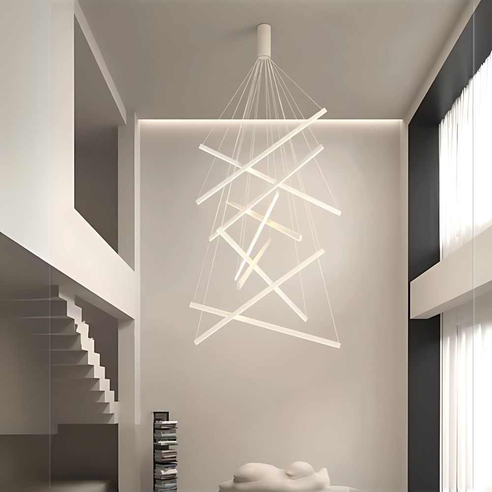 Lampadario contemporaneo da ingresso Cora