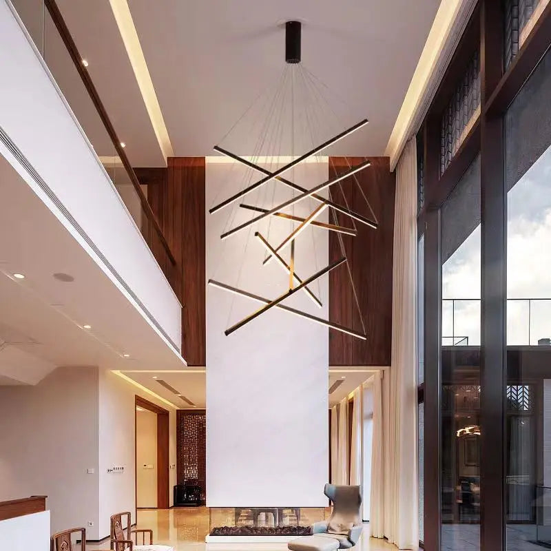 Lampadario contemporaneo da ingresso Cora