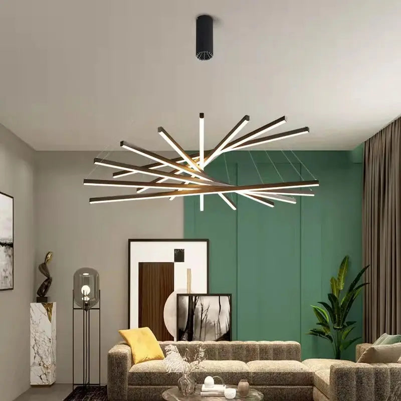 Lampadario contemporaneo da ingresso Cora