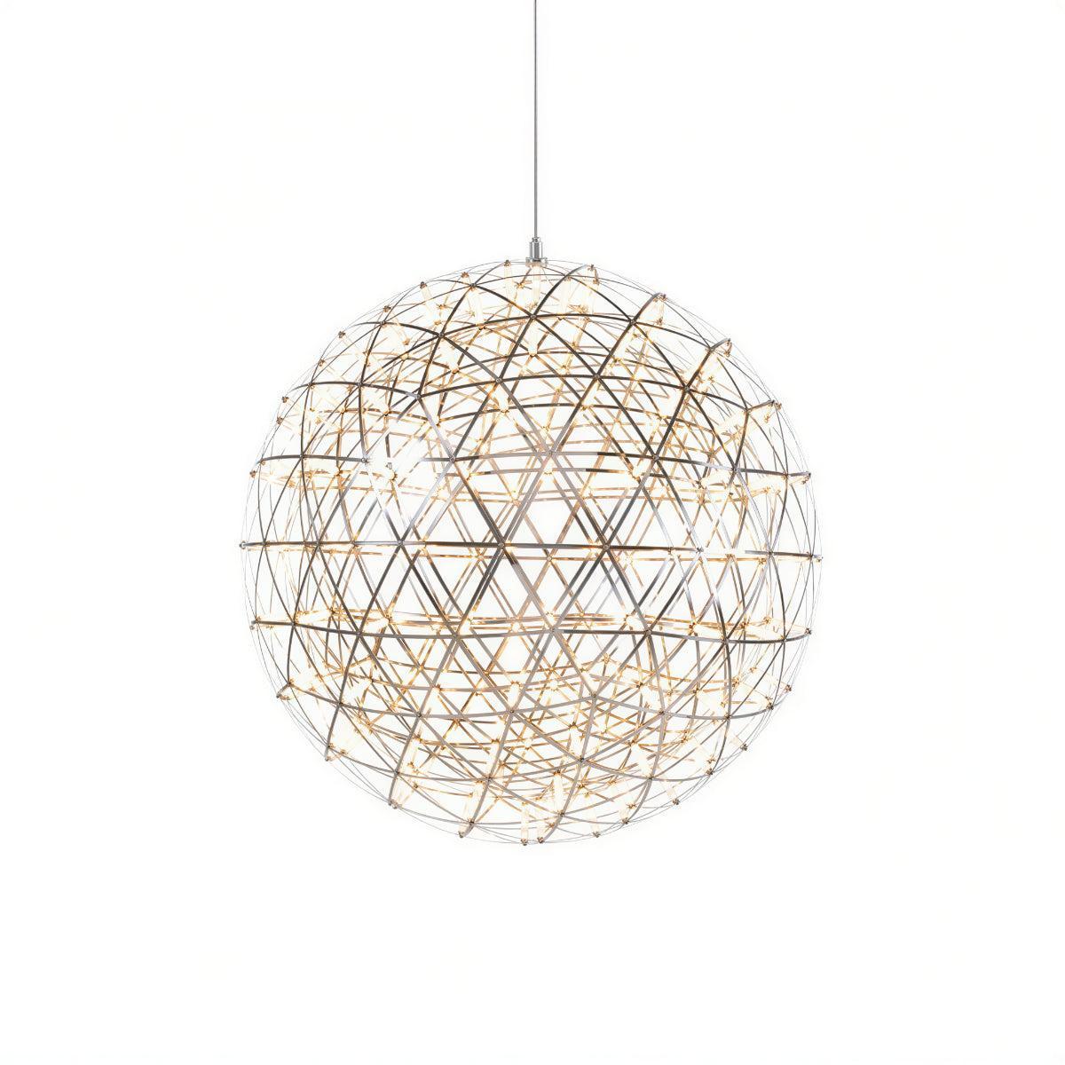 Lampadario moderno a sfera in stile globo per sala da pranzo
