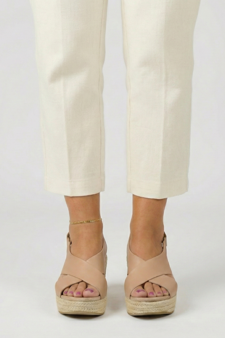 Marcellina espadrillas donna con zeppa e fasce incrociate, foto 6