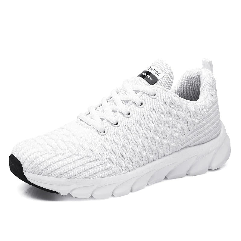 Marzia sneakers donna in rete con lacci e suola scolpita, foto 2