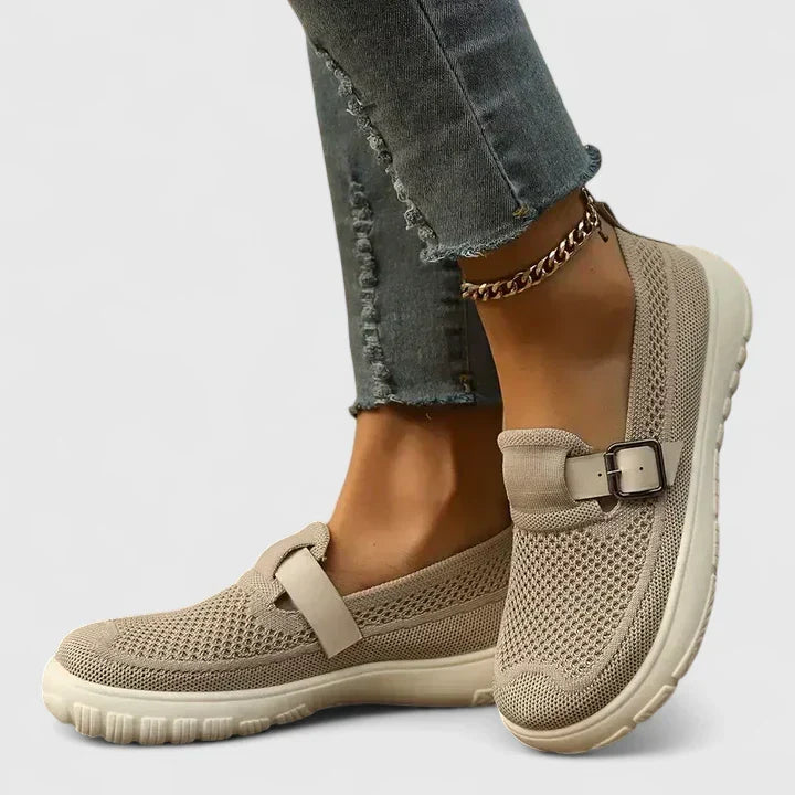 Onorina scarpe mary jane donna con fibbia e tomaia traforata, foto 2