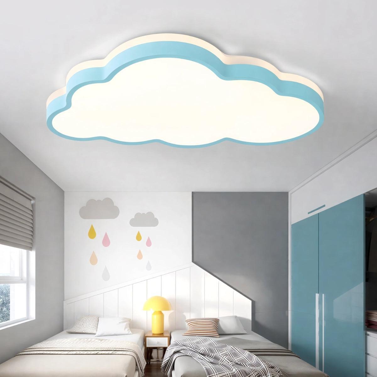 Plafoniera a soffitto decorativa a forma di nuvola