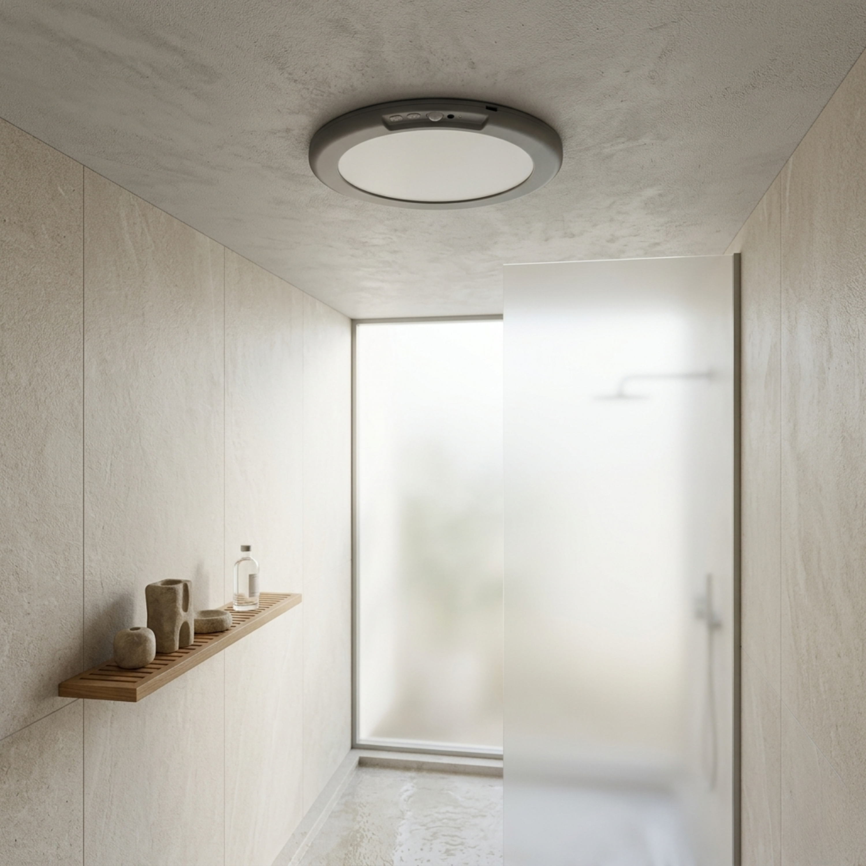 Plafoniera LED a soffitto con sensore di movimento, telecomando e montaggio magnetico