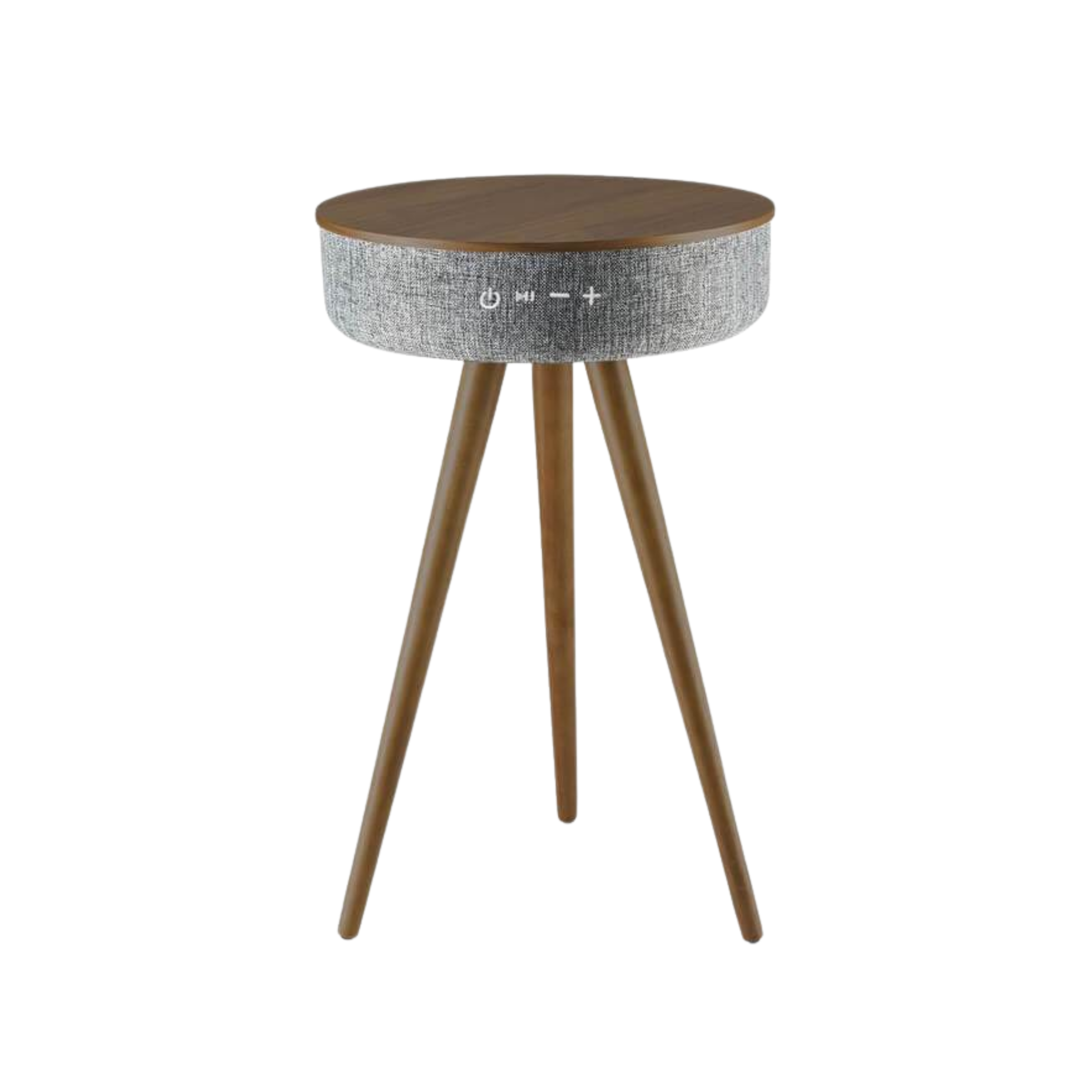 Tavolino moderno con altoparlante Bluetooth integrato