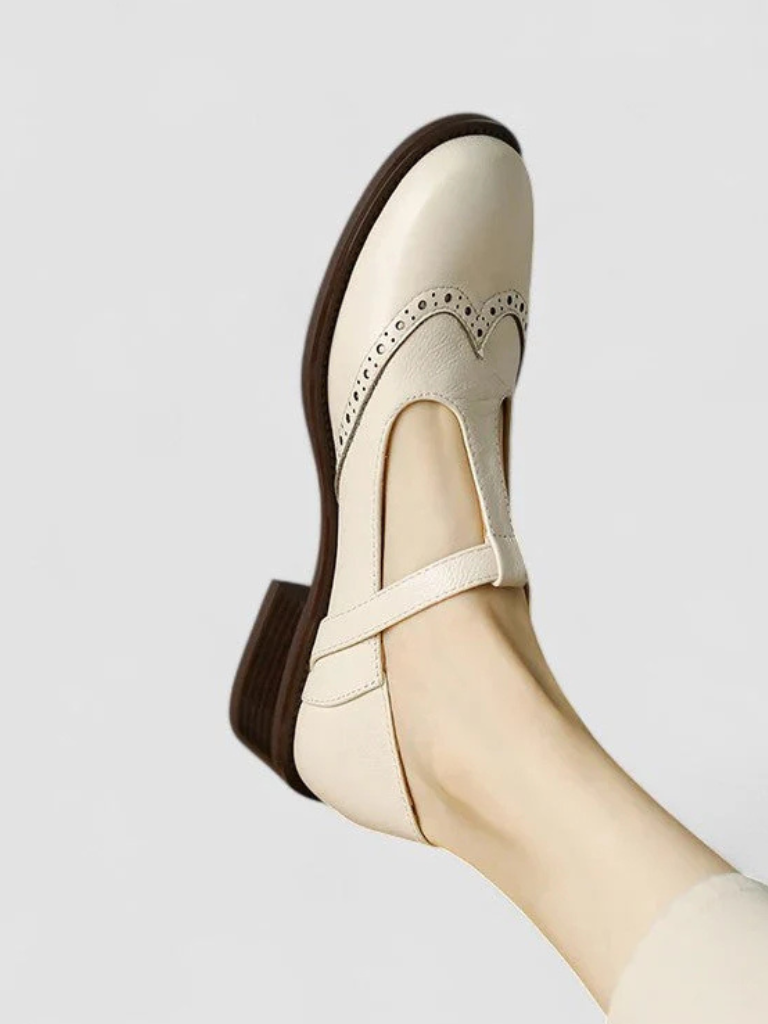 Tullia scarpe mary jane donna con cinturino a t e tacco basso, foto 2
