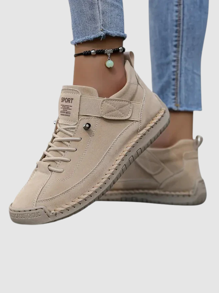 Vanda sneakers donna con lacci e cinturino a strappo, foto 3