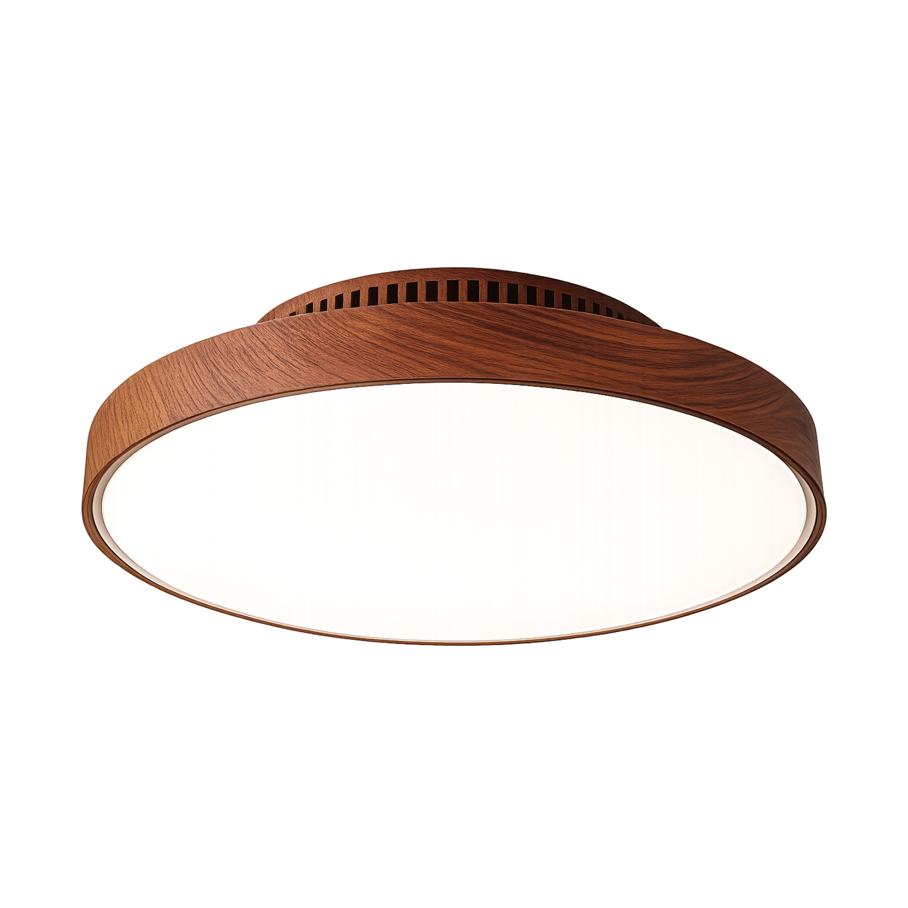 Ventilatore da soffitto con luce LED dimmerabile senza pale invisibili