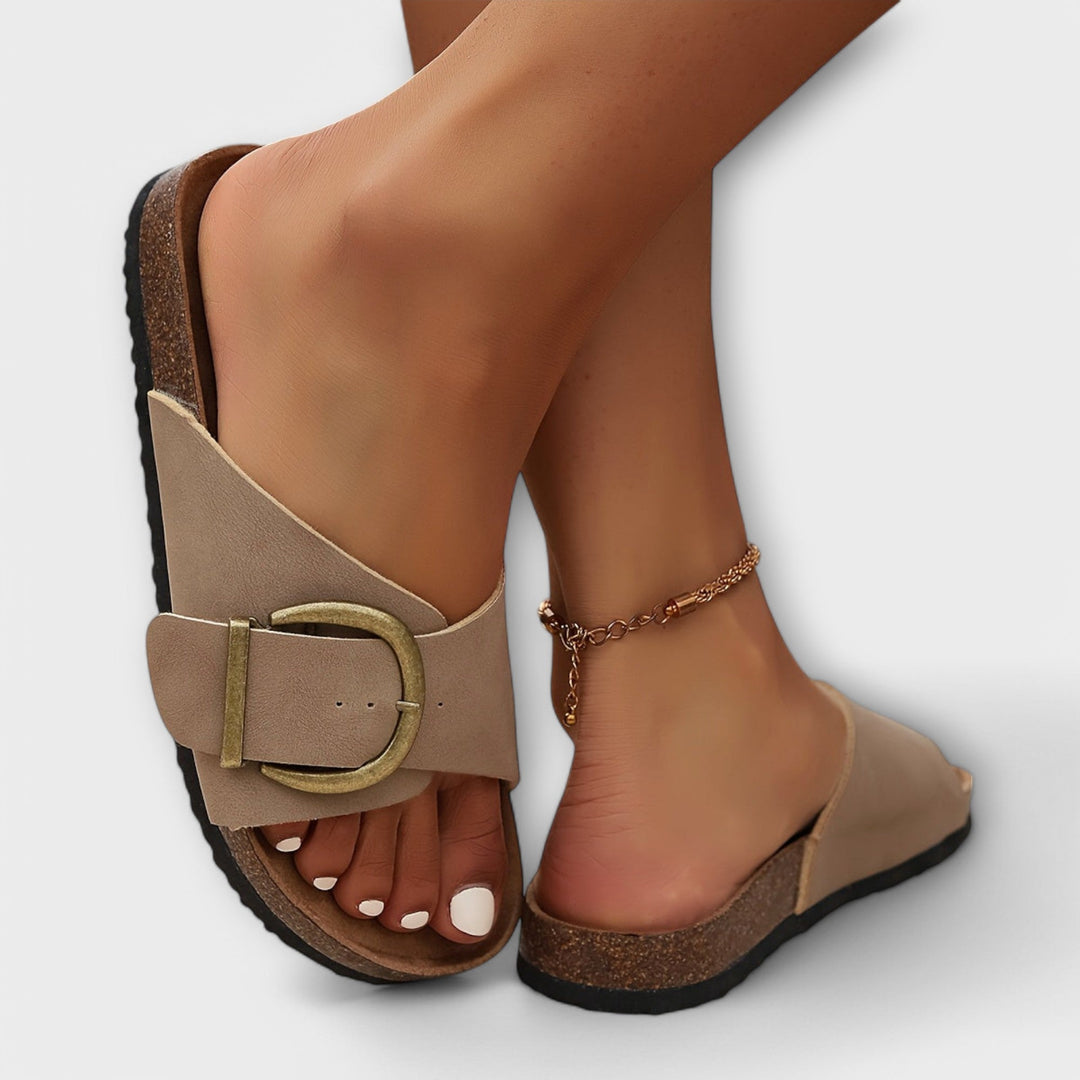 Talita | Sandali vintage con cinturino e fibbia
