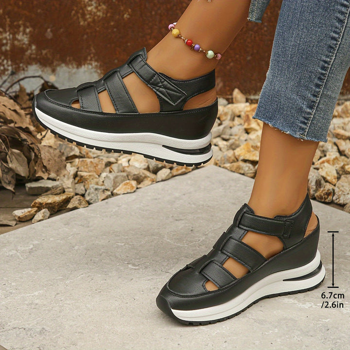 Maria | Sandali con plateau e strappi