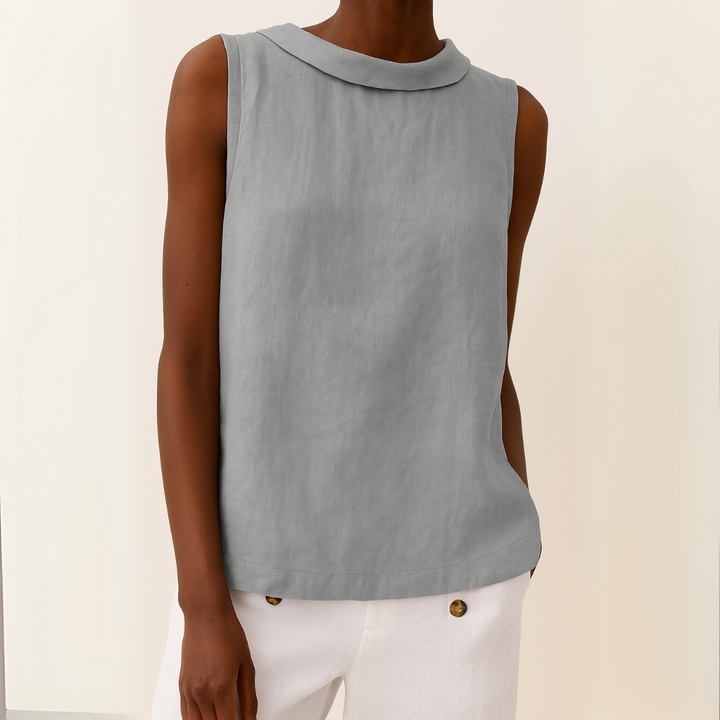 Lea | Top in jersey con collo avvolgente