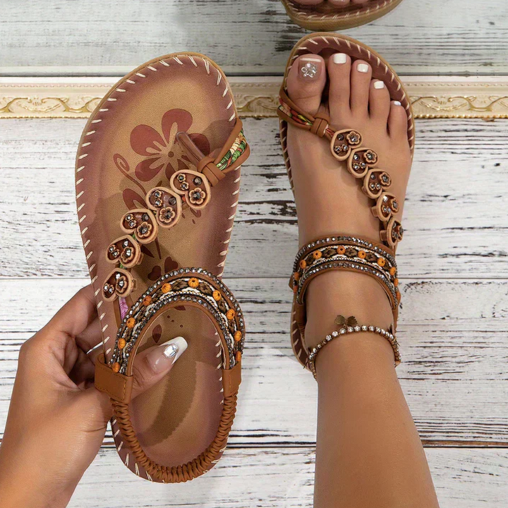 Grazia | Sandali boho a punta aperta