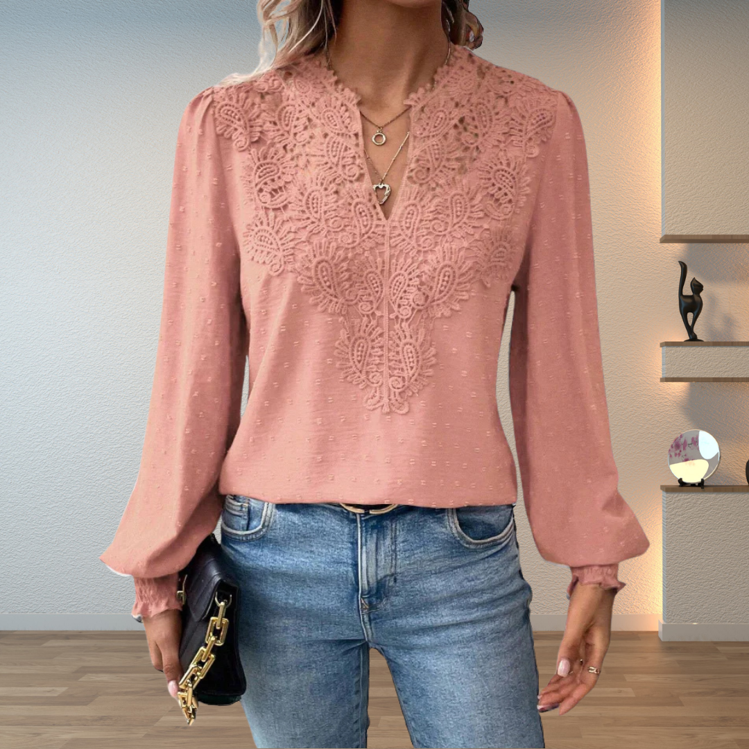 Prisca | Blusa in lino