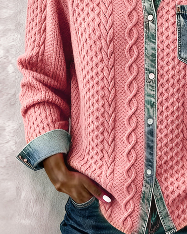 Nicla | Blusa in lino a maniche lunghe