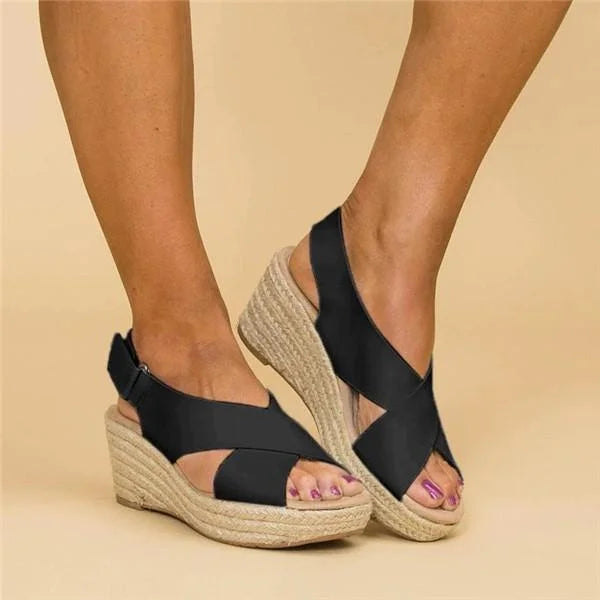 Mariella | Sandali con cinturino e soletta sagomata