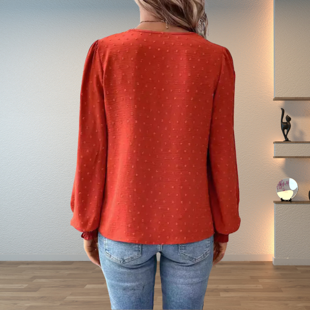 Prisca | Blusa in lino