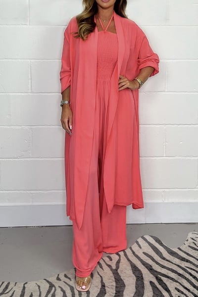 Caterina | Completo tuta palazzo e kimono