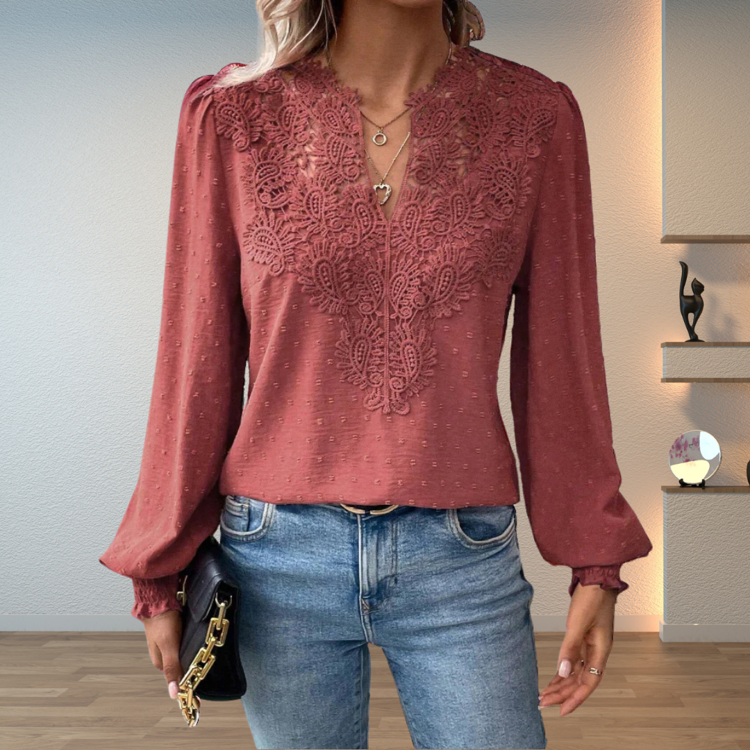 Prisca | Blusa in lino