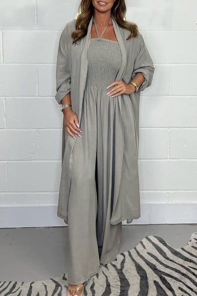 Caterina | Completo tuta palazzo e kimono