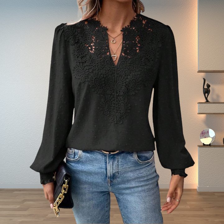 Prisca | Blusa in lino