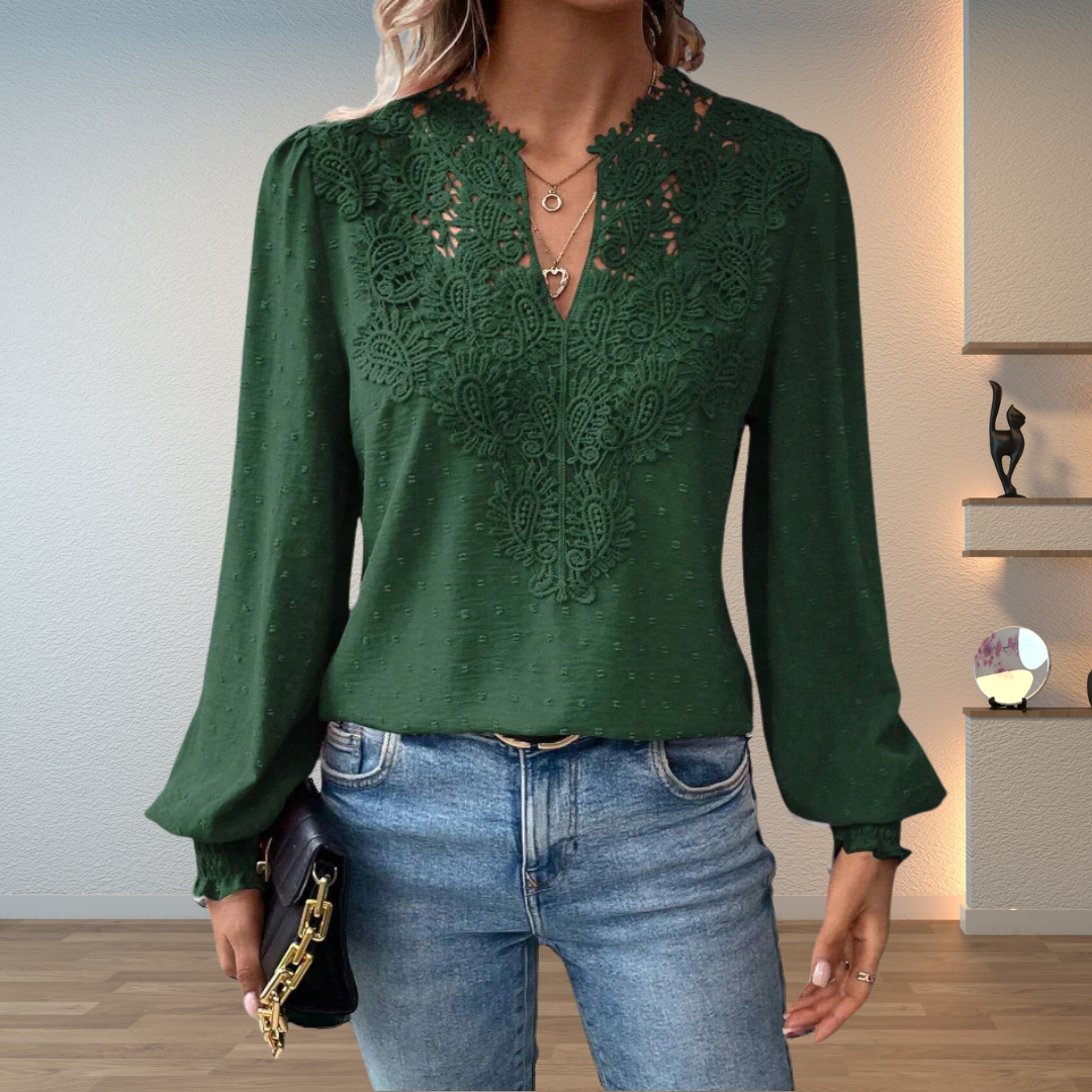 Prisca | Blusa in lino
