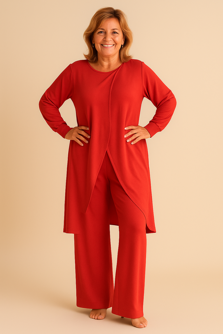 Lucia | Completo coordinato con vita elastica