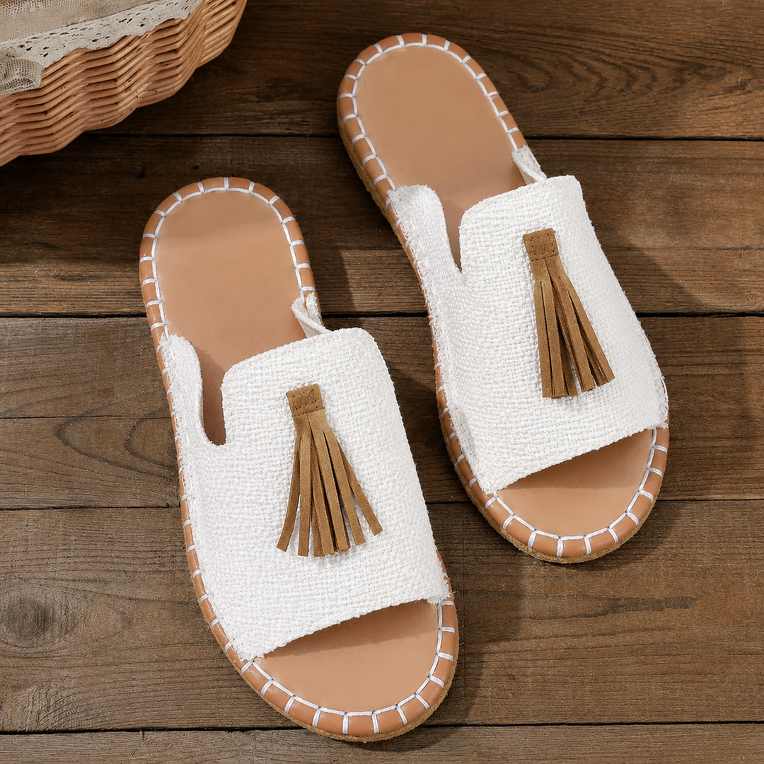 Mirella | Sandali bassi con cinturini regolabili