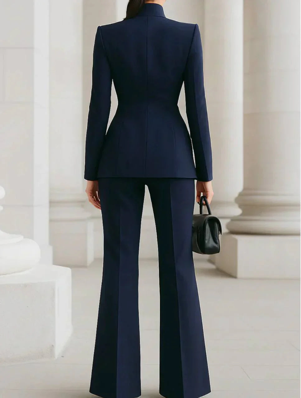 Perla | Completo blazer e pantaloni palazzo