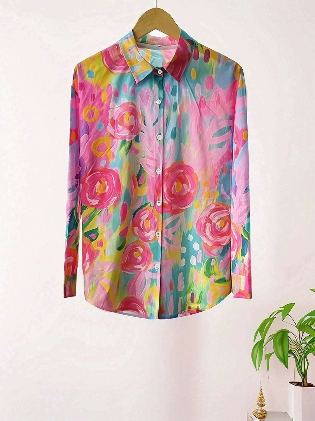 Pia | Blusa floreale dalla caduta fluida