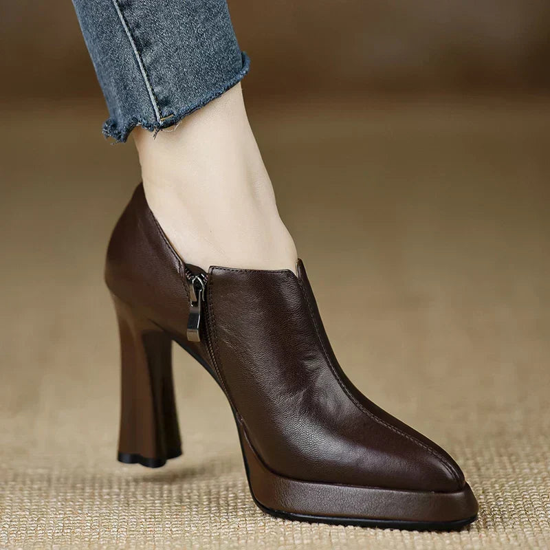 Maria Carmelina | Décolleté Donna con Tacco Svasato