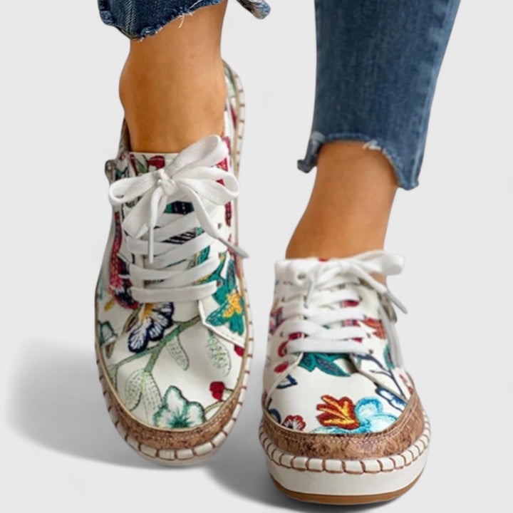 Amedea sneakers donna con lacci e zip laterale, foto 6
