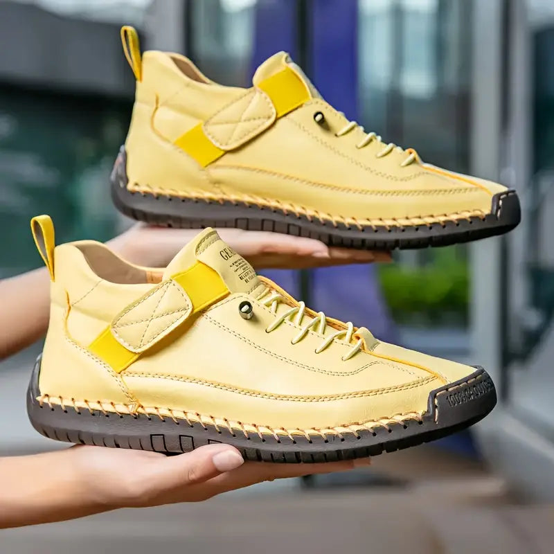 Antonietta sneakers donna alte con lacci e chiusura a strappo, foto 1