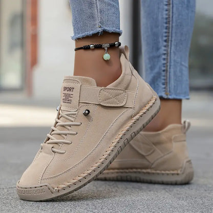 Antonietta sneakers donna alte con lacci e chiusura a strappo, foto 4