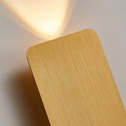 Applique LED rettangolare a doppia emissione, nordica minimalista
