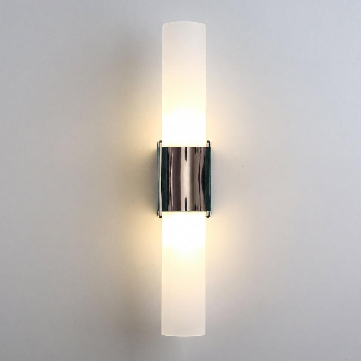 Applique moderna a doppia luce in metallo