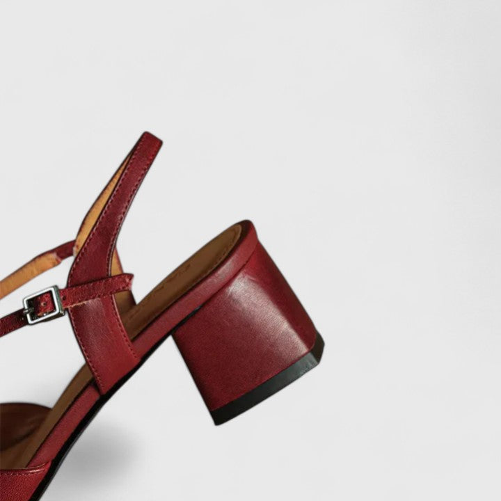 Arduina slingback donna a punta quadrata con cinturini incrociati, foto 6